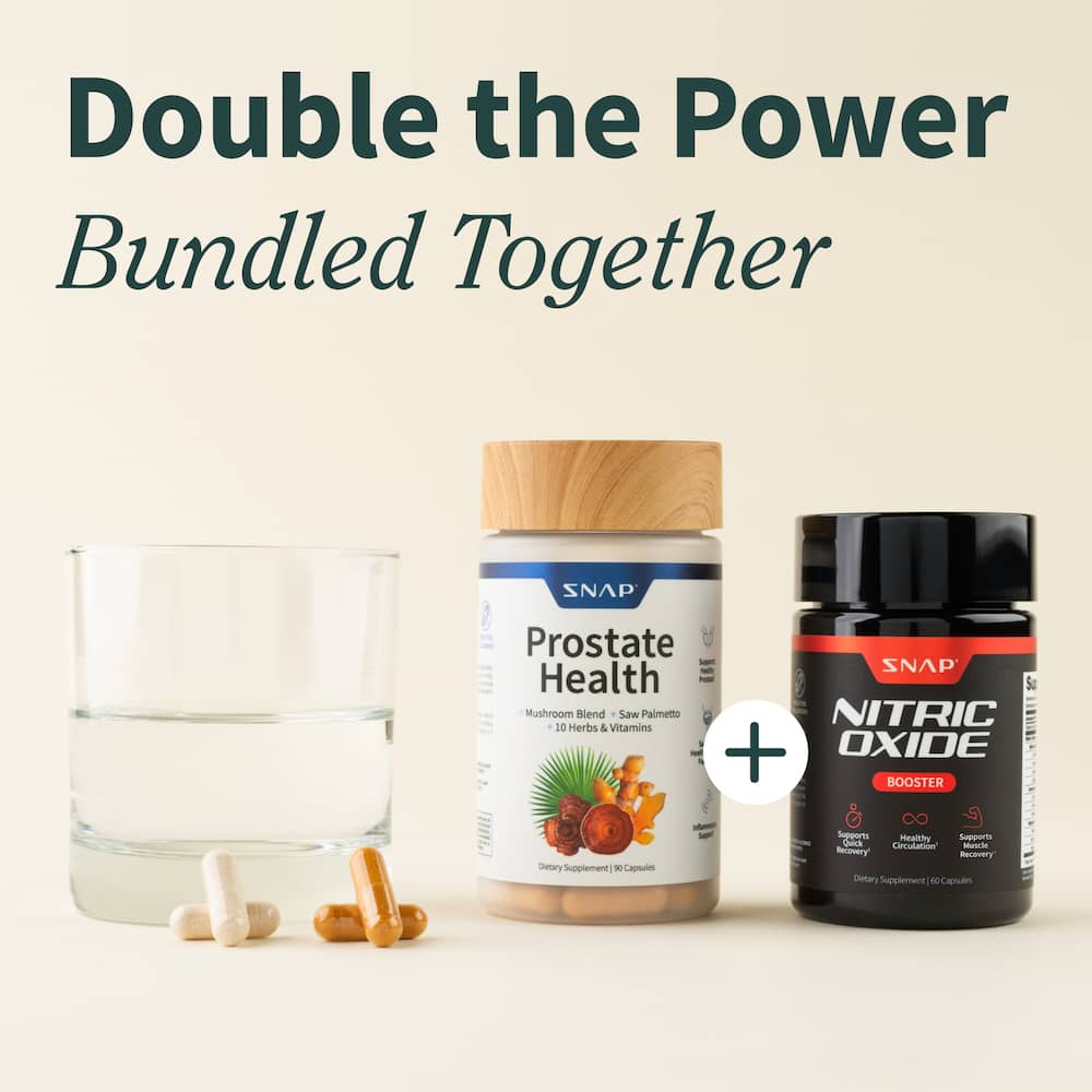 Nitric Oxide + Prostate Health - Vitaliteit Duo 1+1 Gratis!