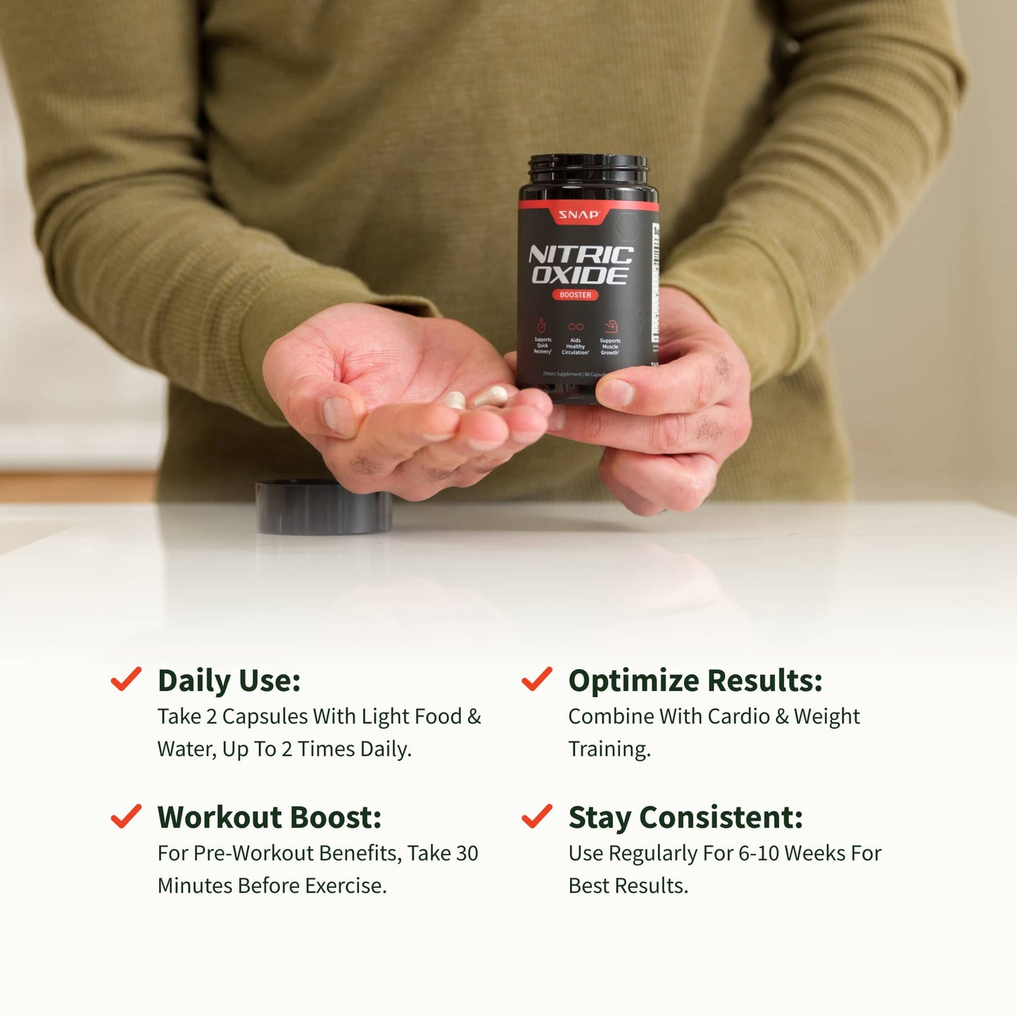 Nitric Oxide + Prostate Health - Vitaliteit Duo 1+1 Gratis!