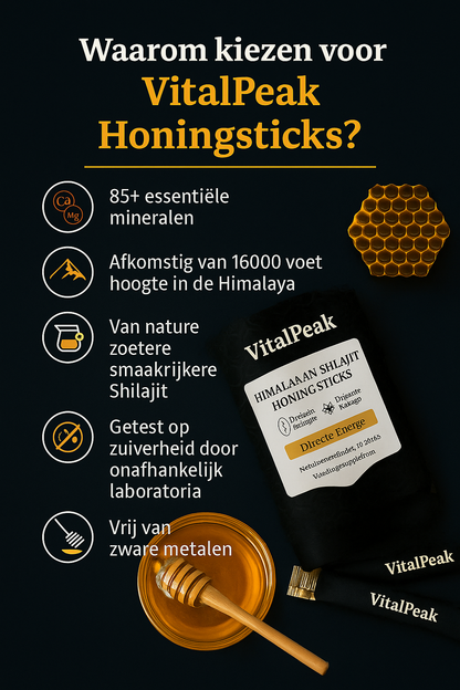 VitalPeak™ - Himalayan Energie Honingsticks