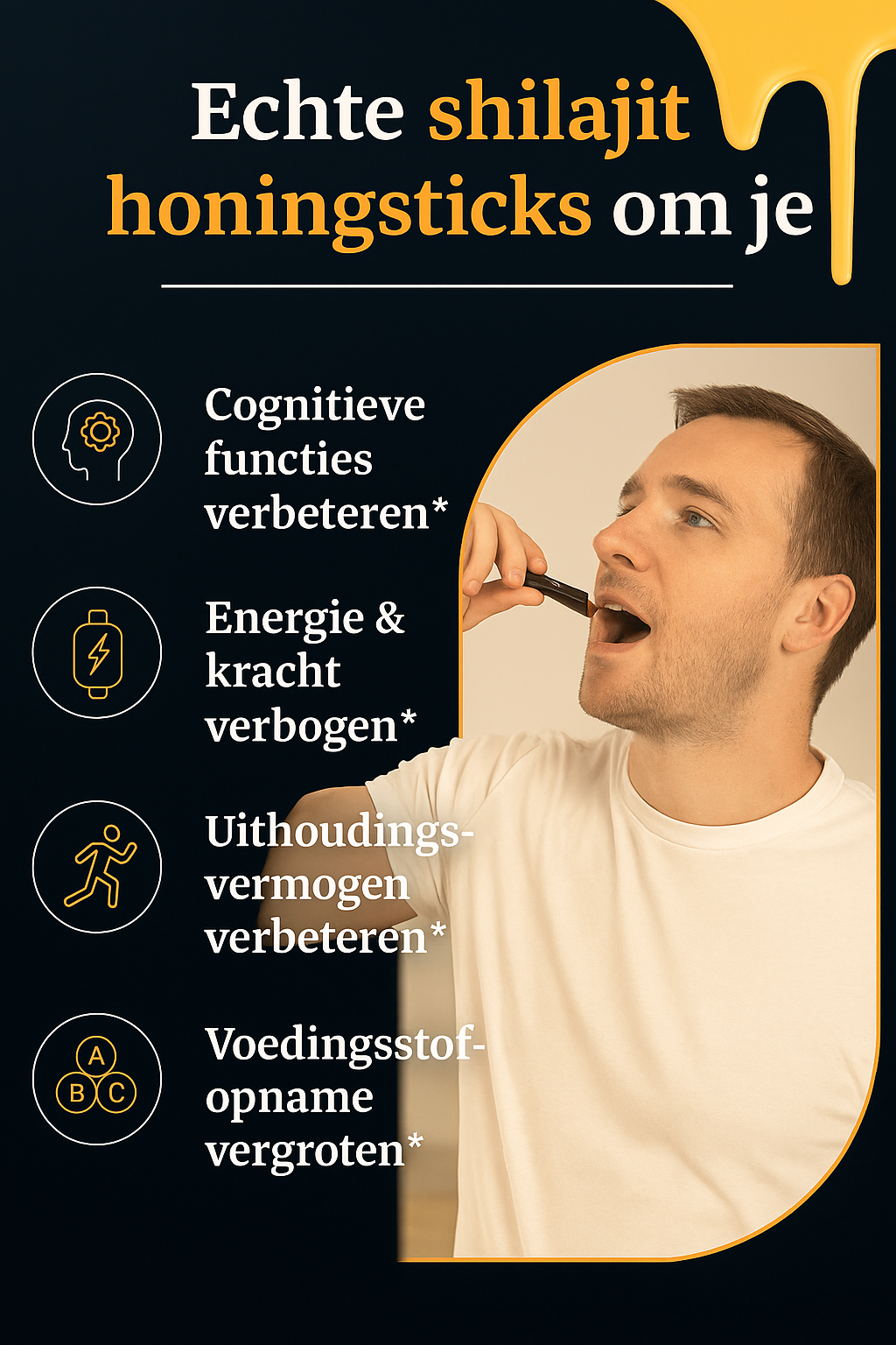 VitalPeak™ - Himalayan Energie Honingsticks