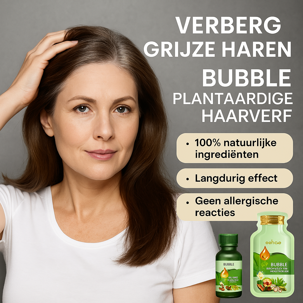Natuurlijke Bubble Hair Dye - 1+2 Gratis!