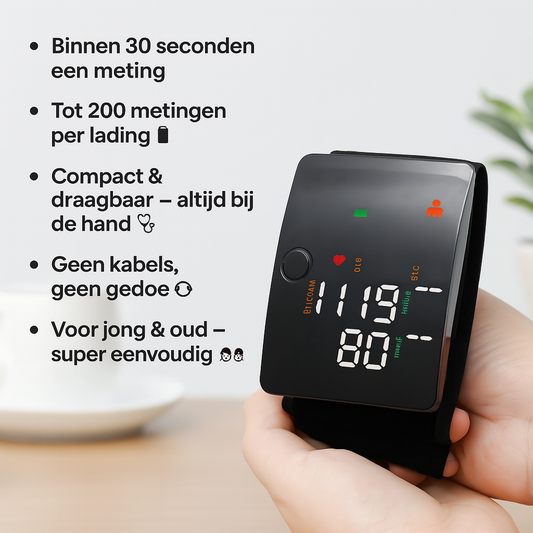 PulseSmart Pro - Slimme  Bloeddrukmeter