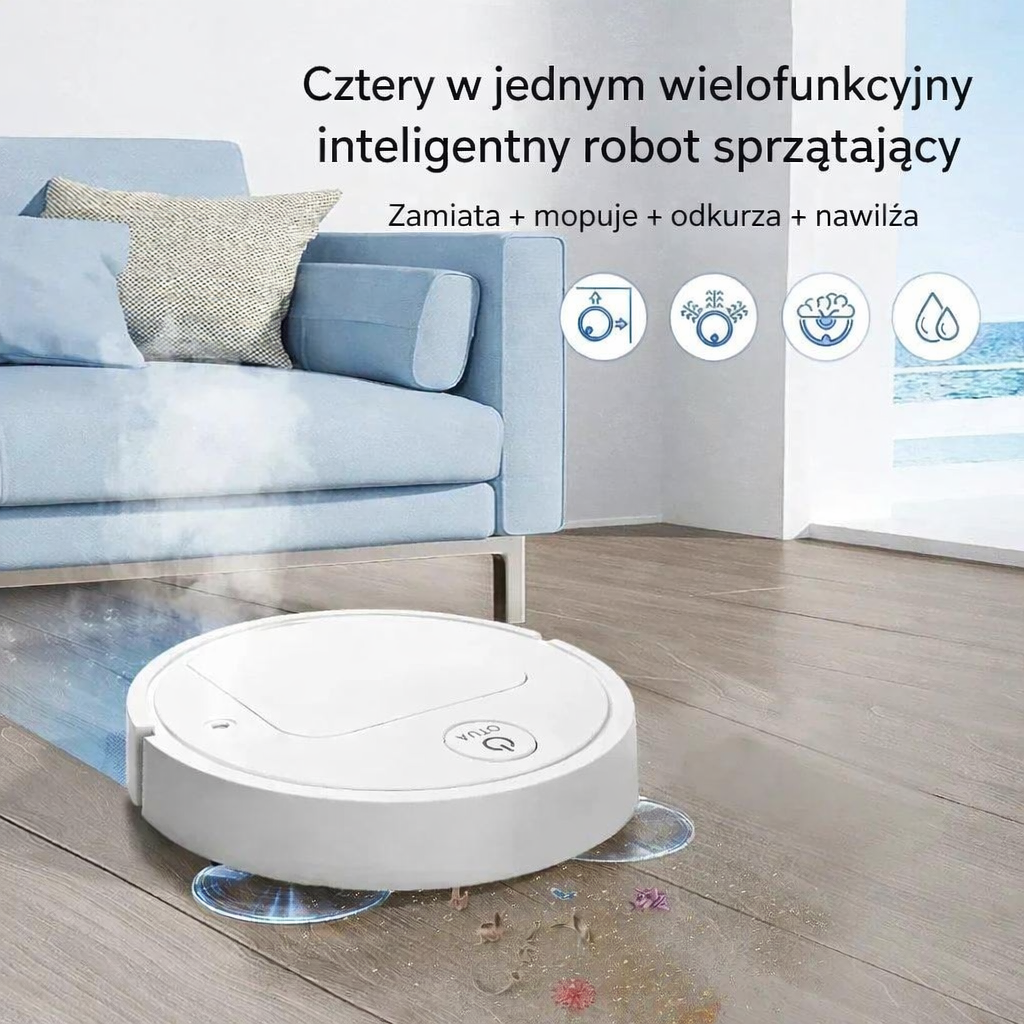 CleanBuddy Pro Cichy Sprzątacz Domowy
