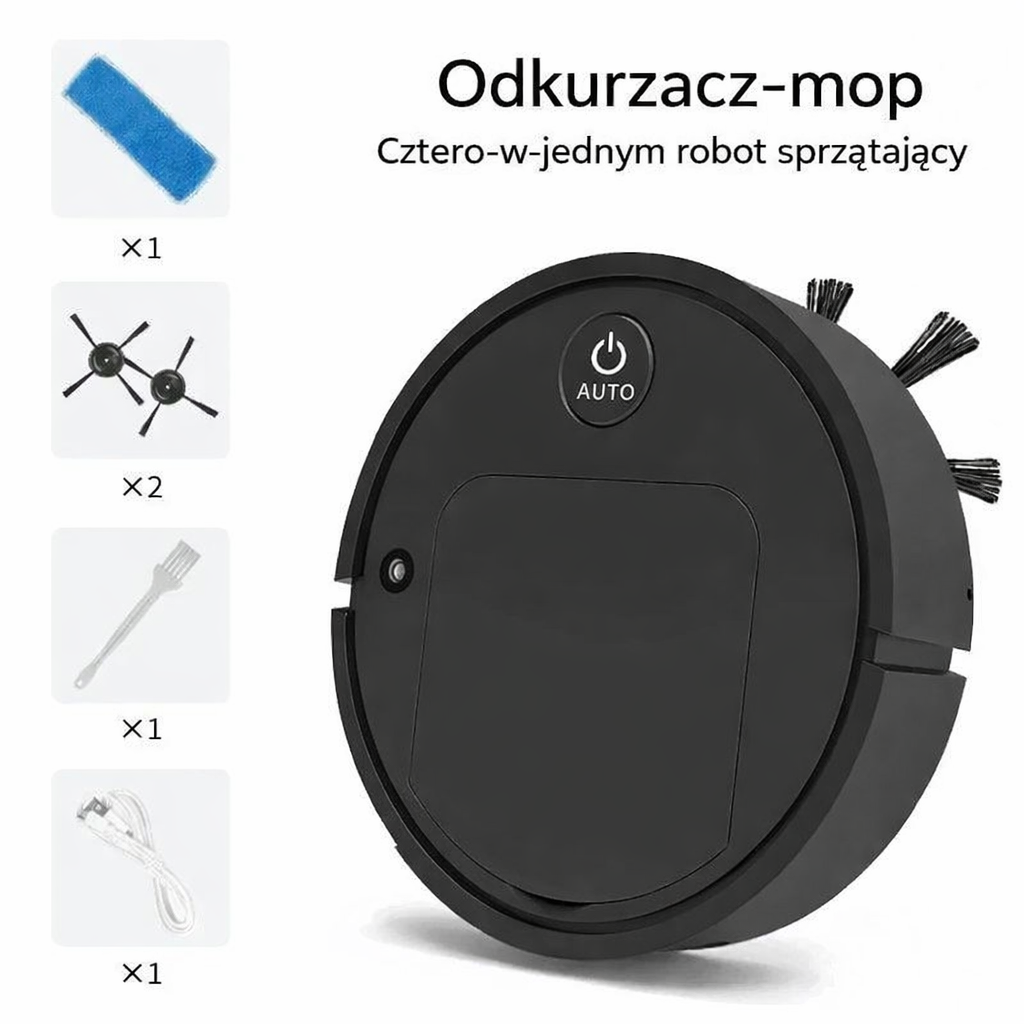 CleanBuddy Pro Cichy Sprzątacz Domowy