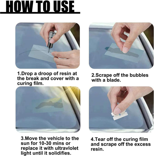 Slimme Voorruit Reparatie Kit