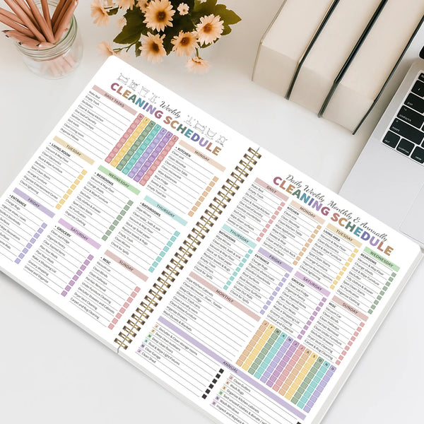 Slimme Schoonmaak Planner Notebook